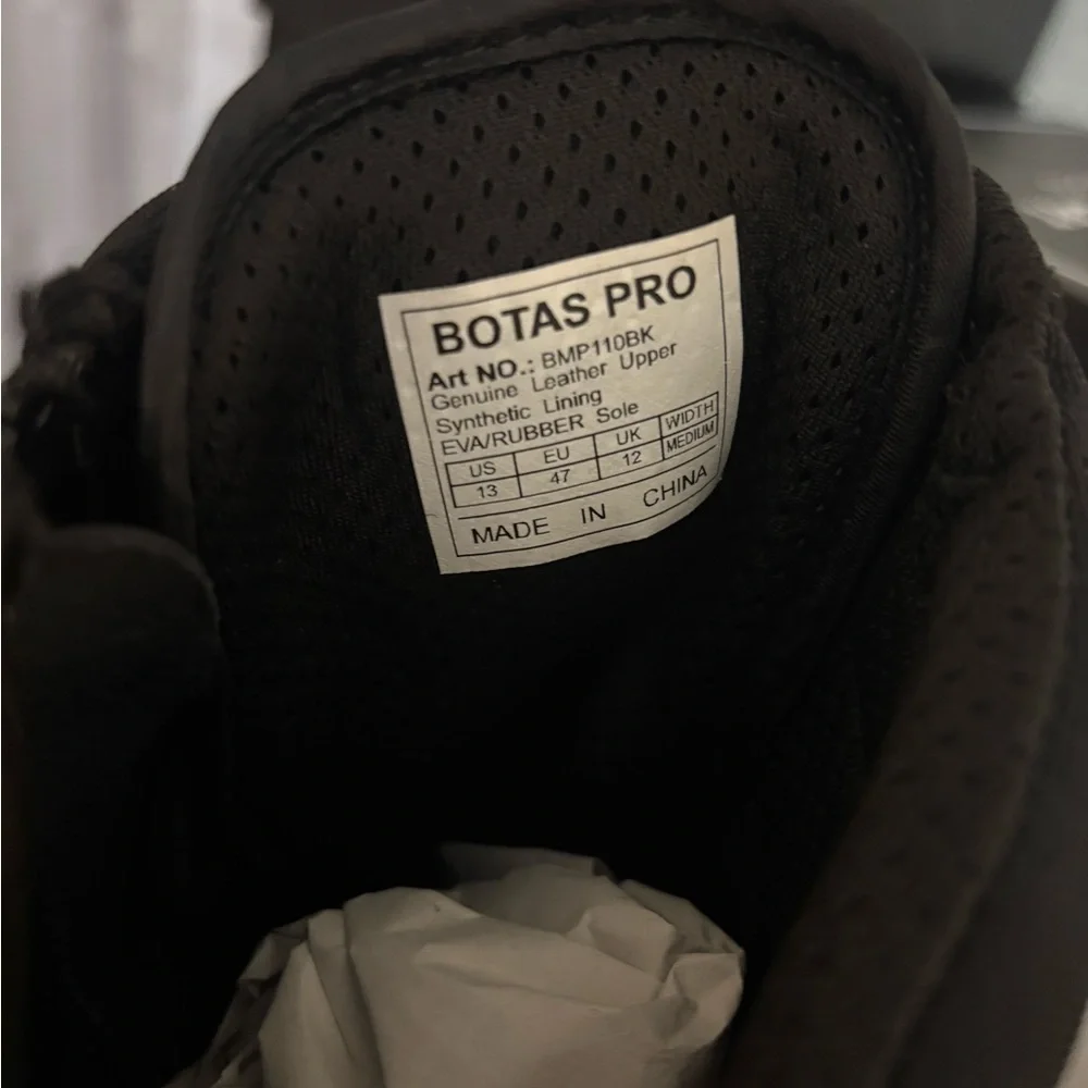 Men's Black Tactical Boots - Picture 4 of 7